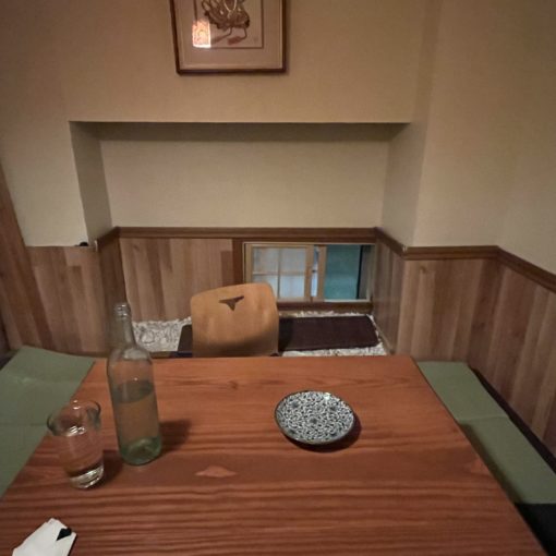 Photo of a private tatami mat room at Shigezo Izakaya.